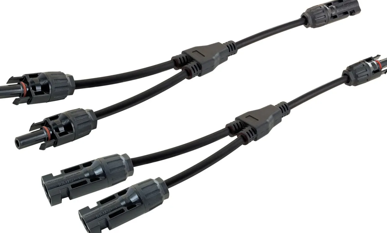 Solaradapter 2in1 Kabel 20 cm