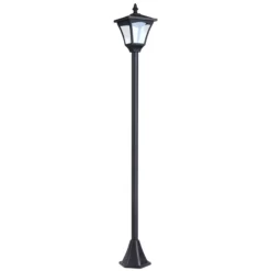 Solar Laterne Gartenlaterne Gartenleuchte mit LED 10 Lumen H120cm