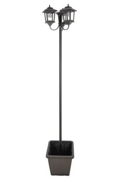 Solarlaterne mit 3 Lampen