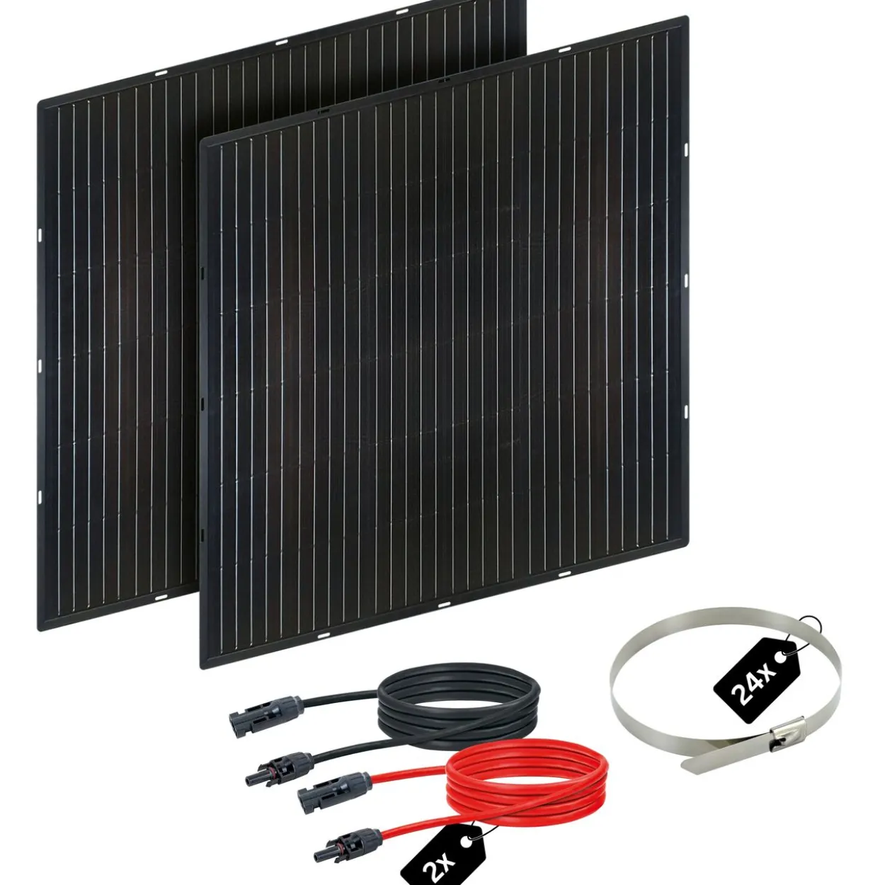 Solarmodul 2er Set Slim-Line 400Wp