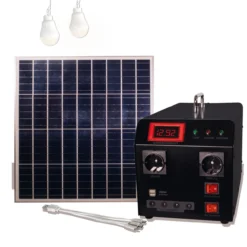 Solarpanel 60W mit Powerpack 300W