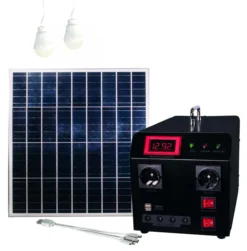 Solarpanel 60W mit Powerpack 300W