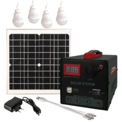 Solarpanel 15W mit Powerpack 40W