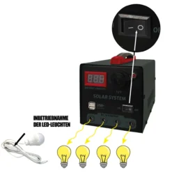 Solarpanel 15W mit Powerpack 40W