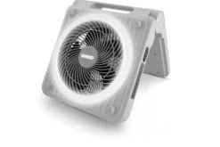 Solarventilator Camping Grau