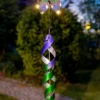 Solar Windspiel "Schmetterling"
