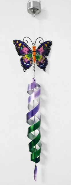 Solar Windspiel "Schmetterling"