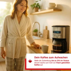 Solis Aroma Brewer (Typ 1021) Filterkaffeemaschine mit Warmhaltefunktion