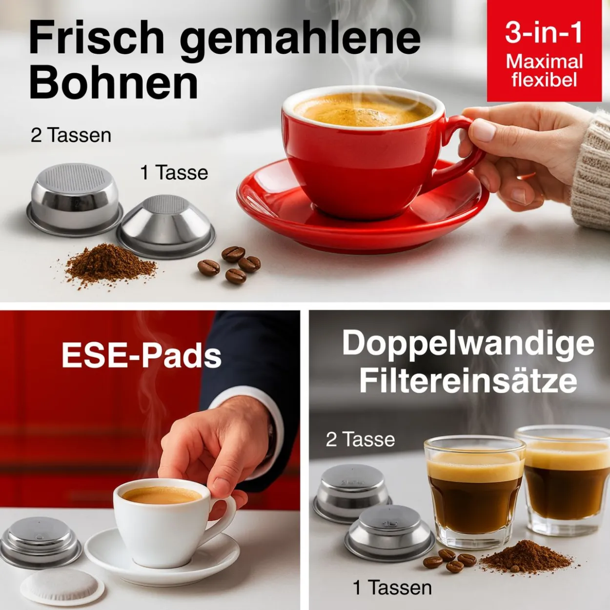 Solis Barista Perfetta Plus (Typ 1170) v2 - si halbautomatische Espressomaschine