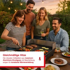 Solis Deli Grill (Typ 7951) Tischgrill mit abnehmbaren Grillplatten + 2 Heizsystemen