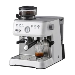 Solis Grind&Infuse PERFETTA (Typ 1019) Espressomaschine mit Mahlwerk + Milchaufschäumer
