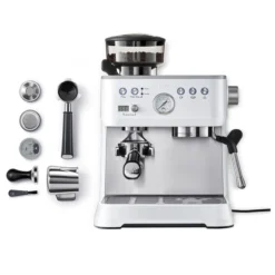 Solis Grind&Infuse PERFETTA (Typ 1019) Espressomaschine mit Mahlwerk + Milchaufschäumer