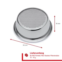 Solis IMS Perfetta Filter Basket Filterkorb (14-16 g.)