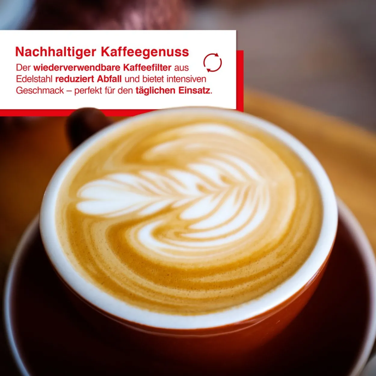 Solis Permanent Gold Filter Zum dauerhaften Einsatz geeignet