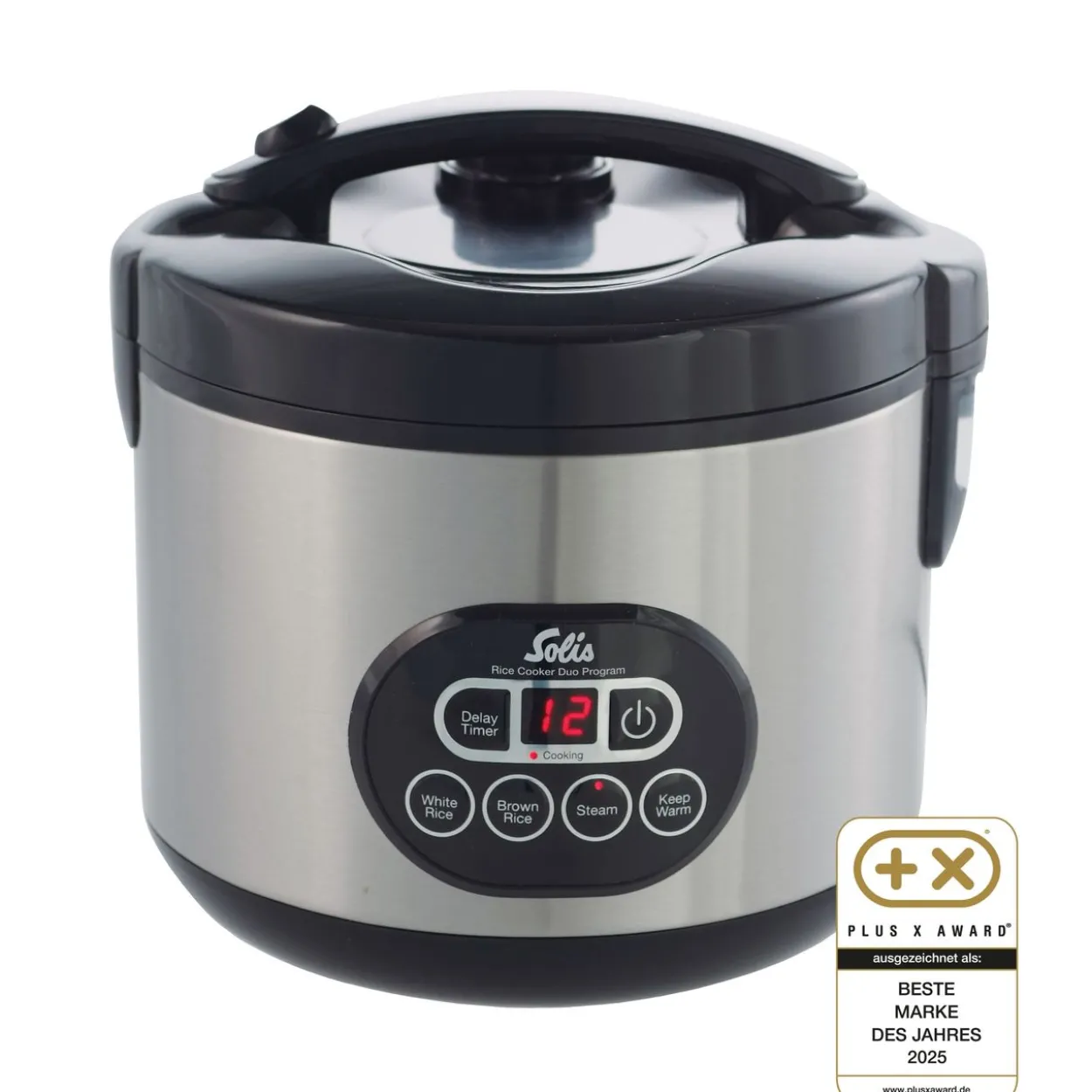 Solis Rice Cooker Duo Programm (Typ 817) Reiskocher und Dampfgarer