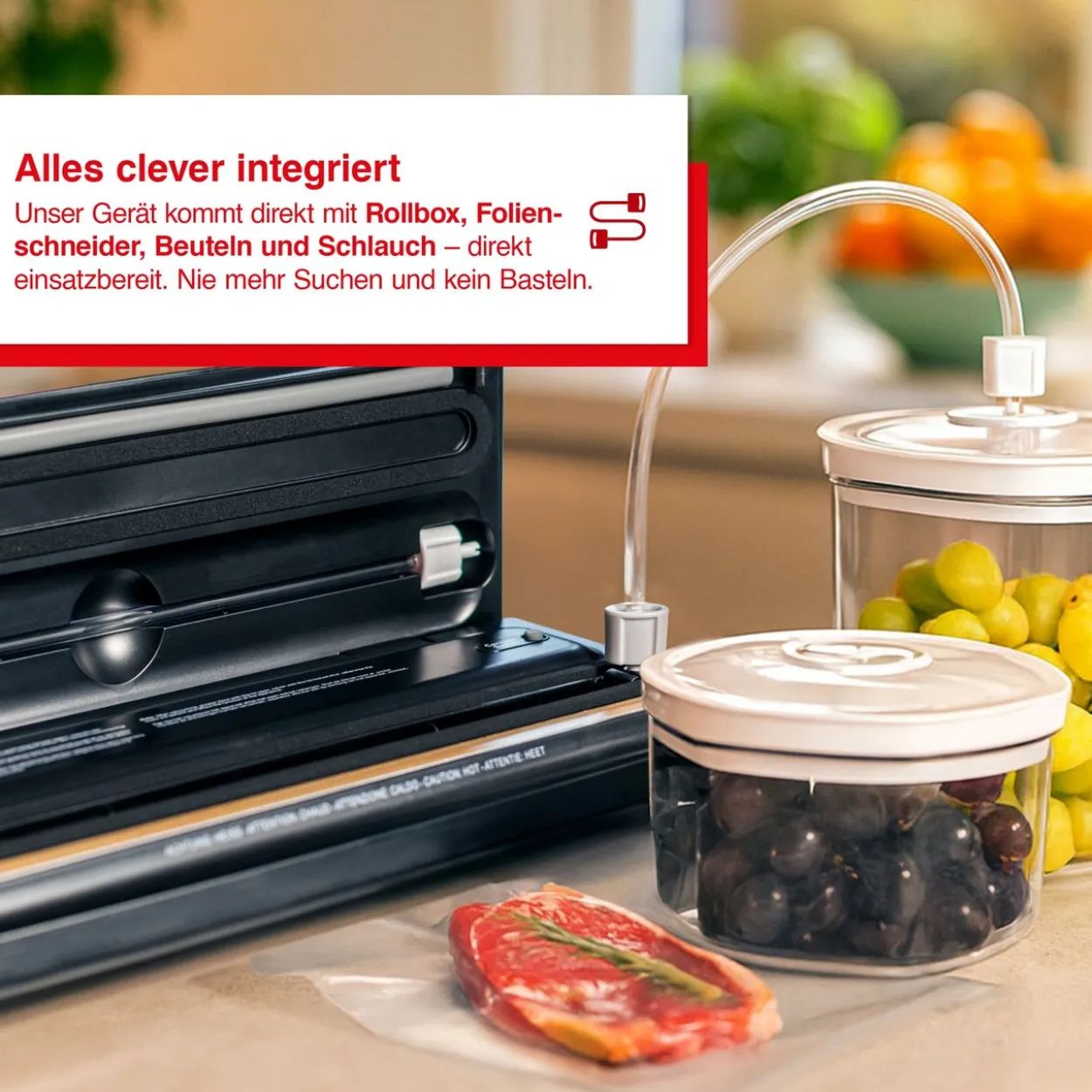Solis Vac Premium (Typ 574) Automatisches Vakuumversiegelungssystem