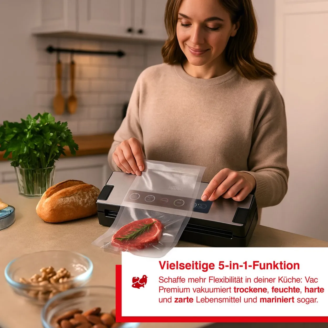 Solis Vac Premium (Typ 574) Automatisches Vakuumversiegelungssystem