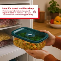 Solis Vakuum Behälter Glas 1300ml Vakuumbehälter