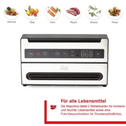 Solis VertiVac Plus (Typ 5703) All-in-One-Vakuumiergerät