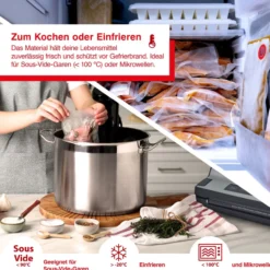 Solis Zip Vakuumierbeutel Starter Set transparent