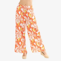 Sommerhose "Culotte" für Damen - Mango/Blumen