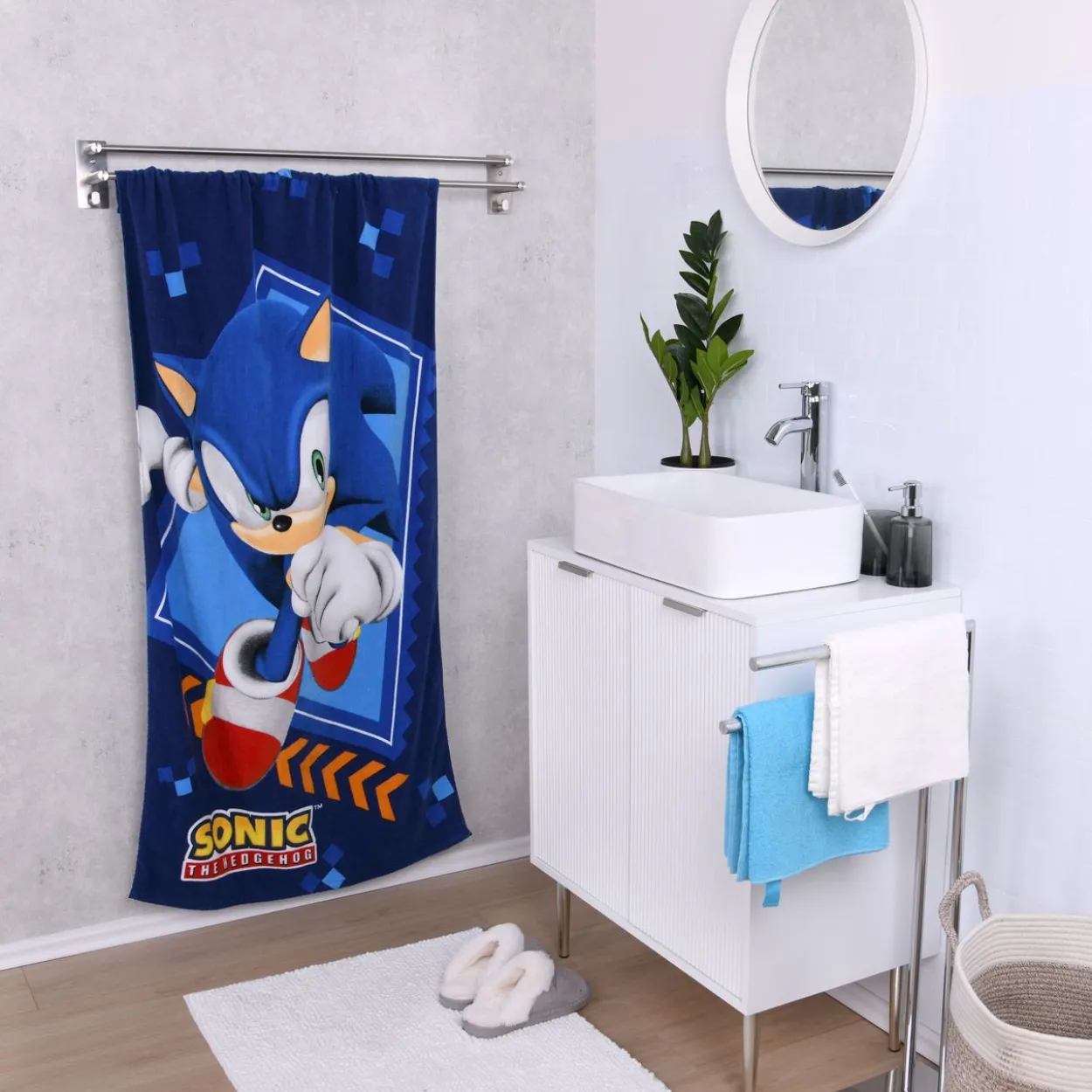 Sonic Badetuch Größe 75x150 cm