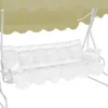 Sonnendach 210 x 145 cm PE beige