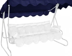 Sonnendach 210 x 145 cm PE blau