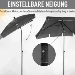 Sonnenschirm Gartenschirm Strandschirm Balkonschirm Schirm Sonnenschutz