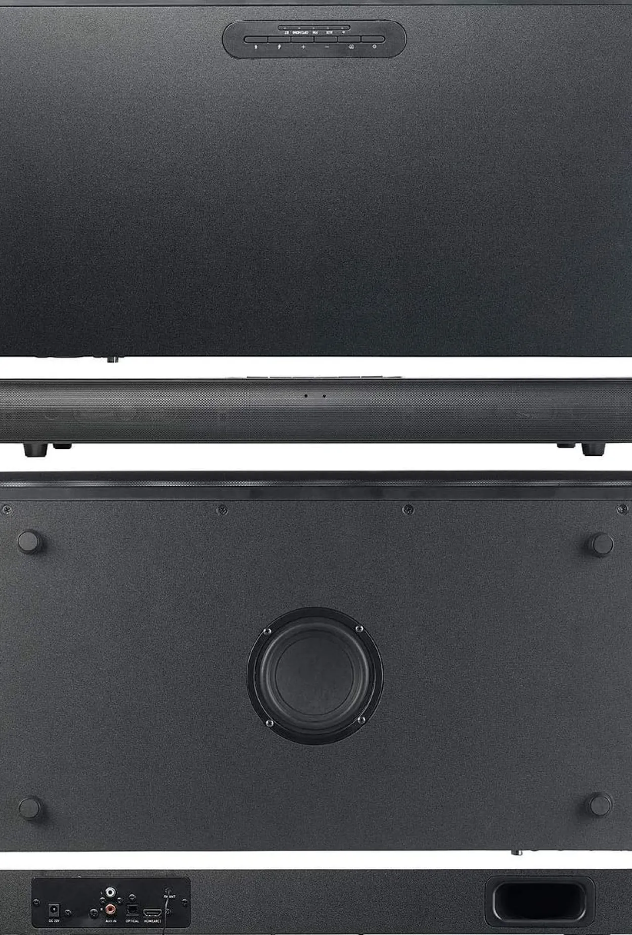 Soundbar MSX-700.dig 2.1-Soundbase mit integriertem Subwoofer