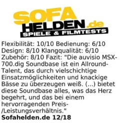 Soundbar MSX-700.dig 2.1-Soundbase mit integriertem Subwoofer
