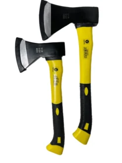 Spaltaxt Gartenaxt Axt Beil 600 1000 g mit Fiberglasstiel 2 tlg Set