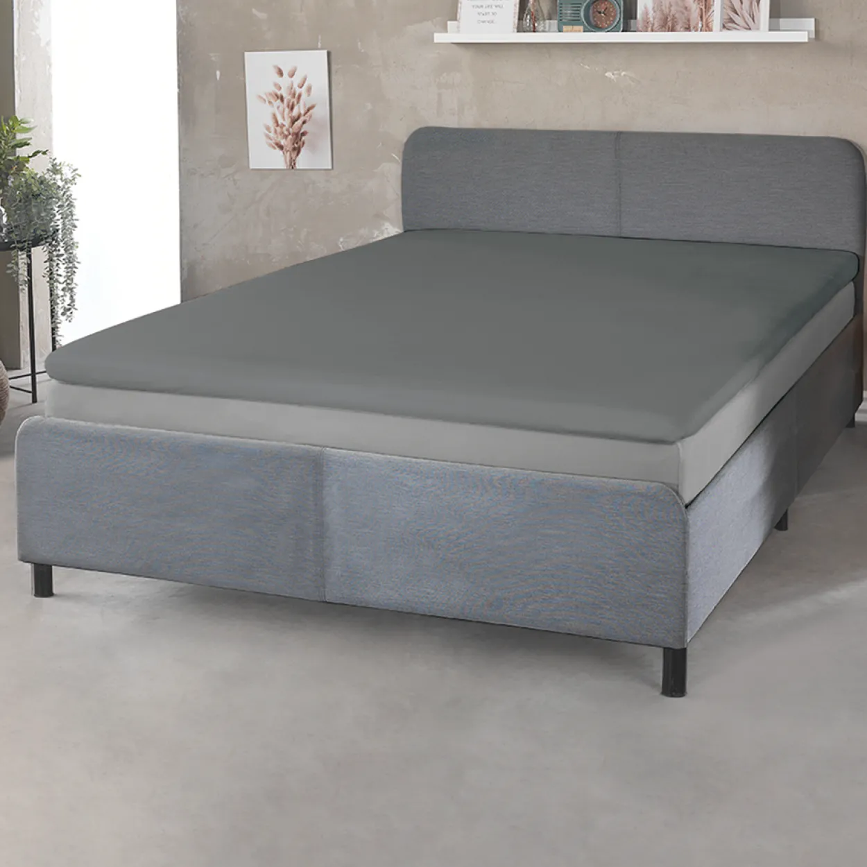 Spannbetttuch für Topper oder Boxspringbett