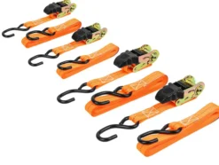 Spanngurt-Set 4-tlg, mit Ratsche und Haken