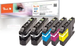 Spar Pack Plus Tintenpatronen, ersetzt Brother LC-127XLVALBP