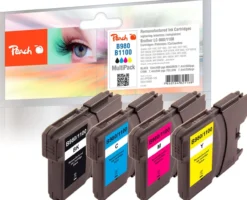 Spar Pack Tintenpatronen ersetzt Brother LC-1100VALBP