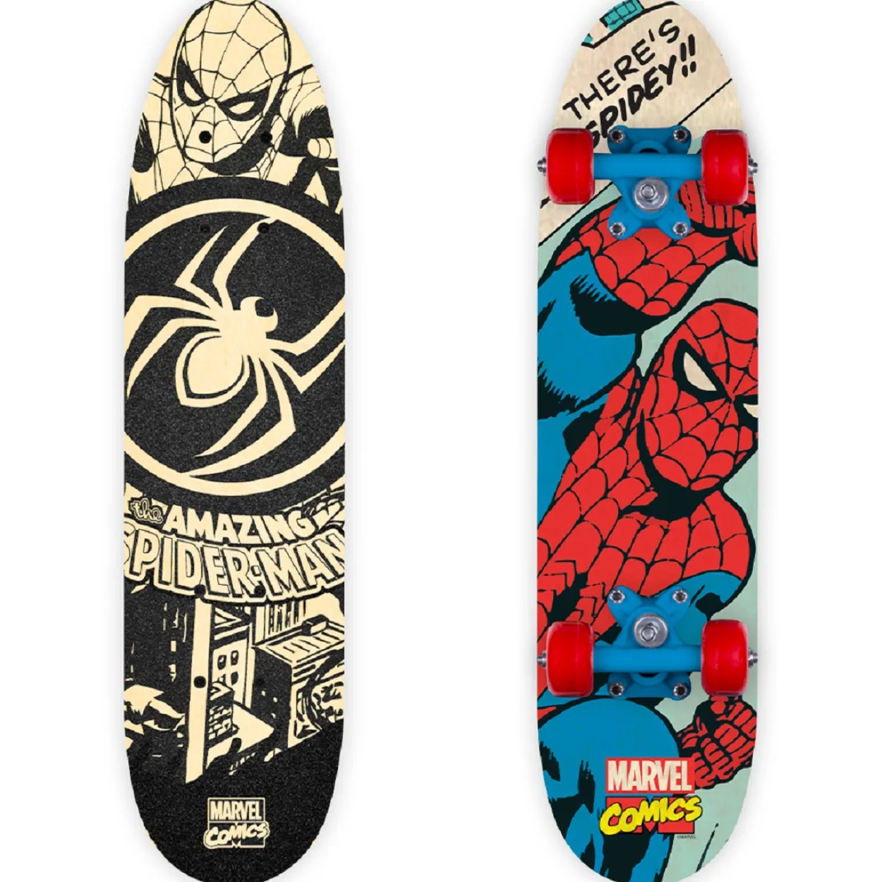Spiderman Kinder Skateboard 24 Zoll – robust & cool