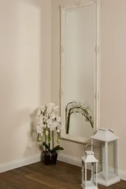Spiegel "Minu", weiß 65 x 190 cm