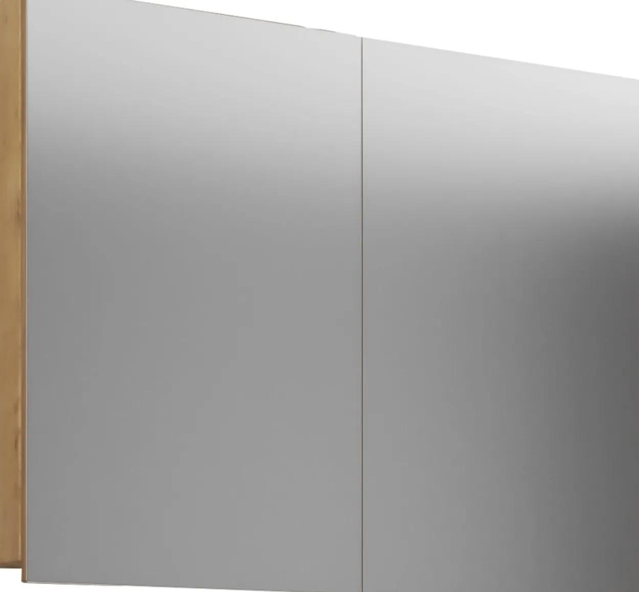 Spiegelschrank "Badinos" 80cm Honig-Eiche