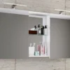 Spiegelschrank "Budasi" Weiß