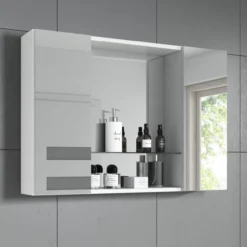 Spiegelschrank Debby weiß