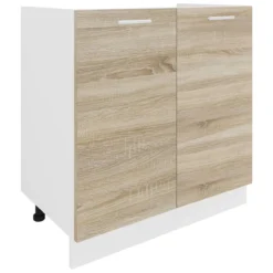 Spülunterschrank Breite 80 cm Spülenschrank Unterschrank Spüle Küche Esilo