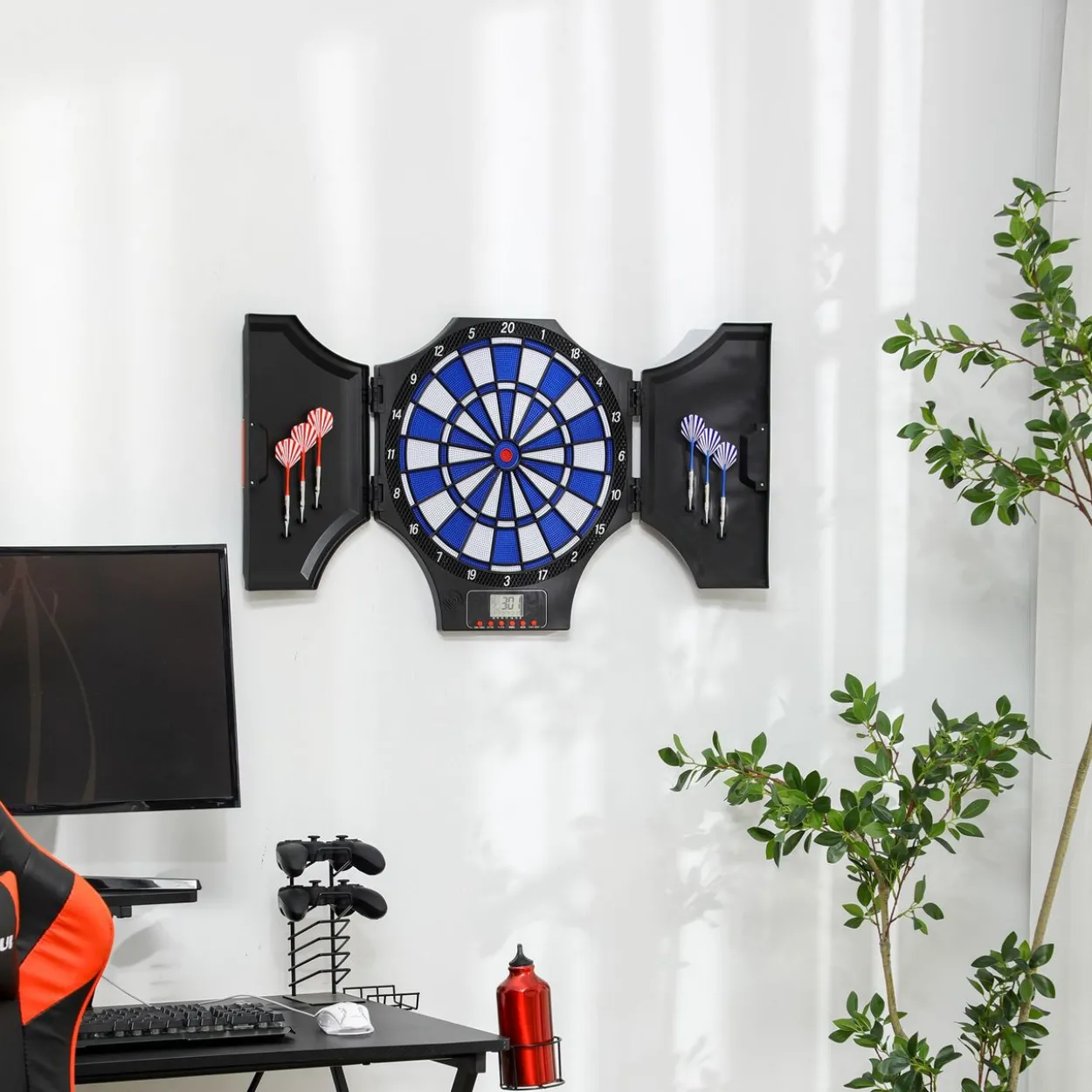 SPORTNOW Elektronische Dartscheibe Dartboard