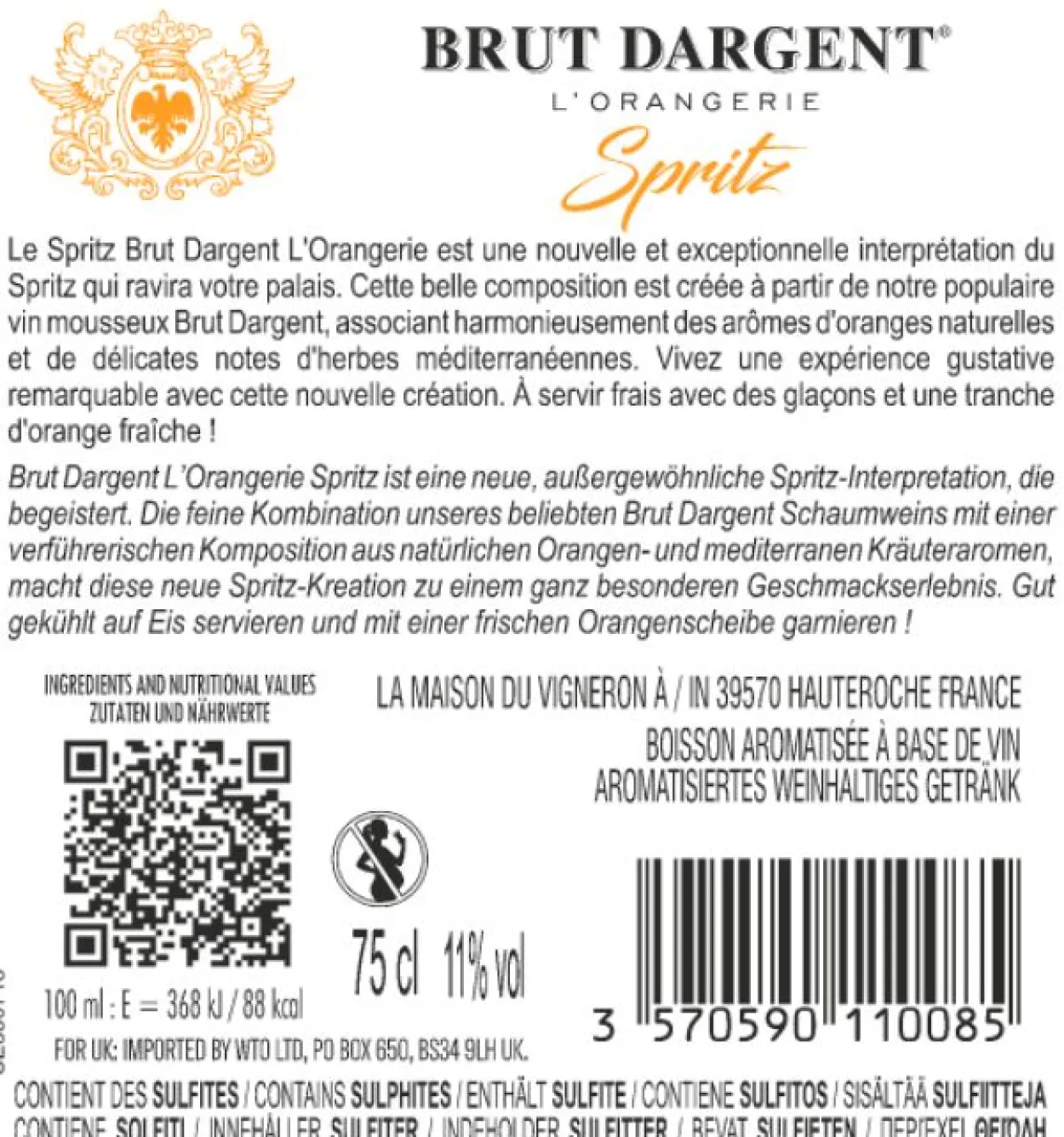 Spritz halbtrocken 0,75l