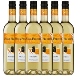 Süss & Fruchtig Riesling Qualitätswein süß 0,75L 6er Karton