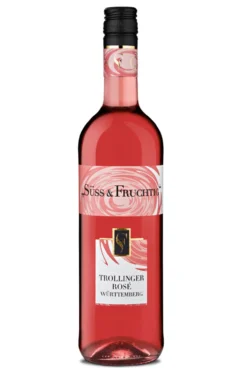Süss & Fruchtig Trollinger Rosé Qualitätswein süß 0,75L