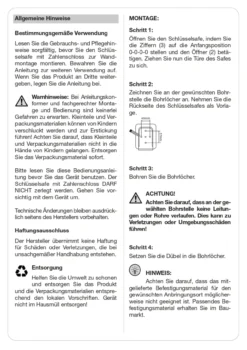 SSZ 200 Schlüsselsafe