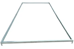 Stahlfundament für Gewächshäuser, ca. 380 x 190 x 12 cm