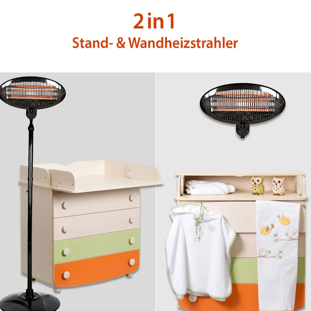 Standheizstrahler H+H BS 55