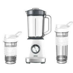 Standmixer 500W 1,2 L weiß-grau